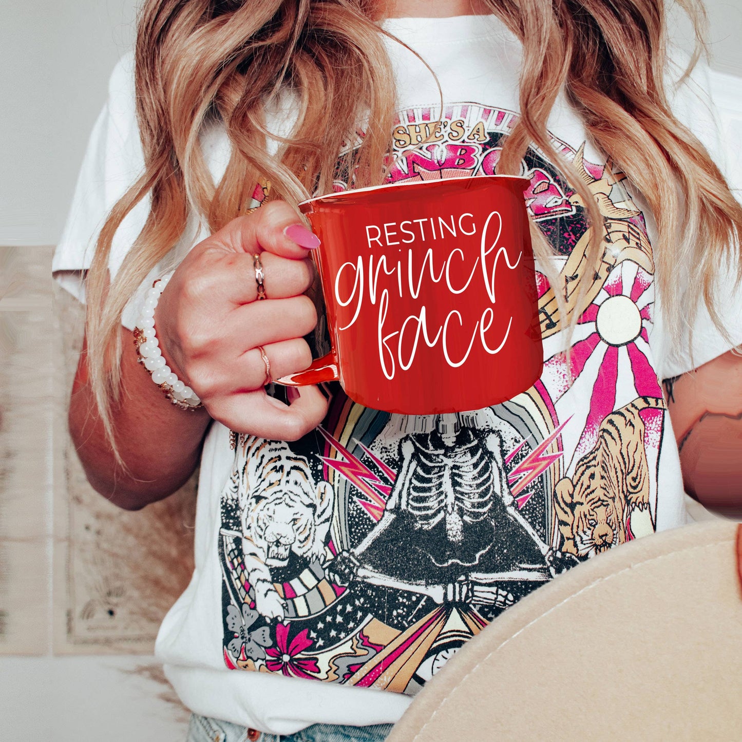 Gia Roma - Halloween Coffee Mugs, Fall Drinkware, Orange + Brown Mugs