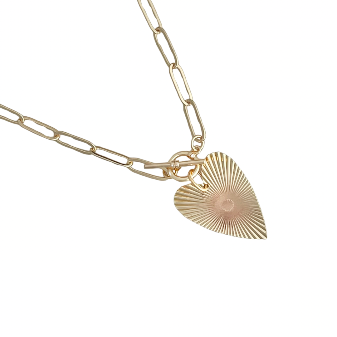 MODish Design Co - Bursting Heart Necklace