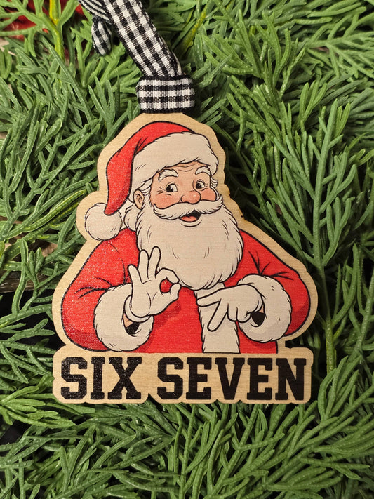 Shut The Front Door KC - 6-7 Santa Ornament