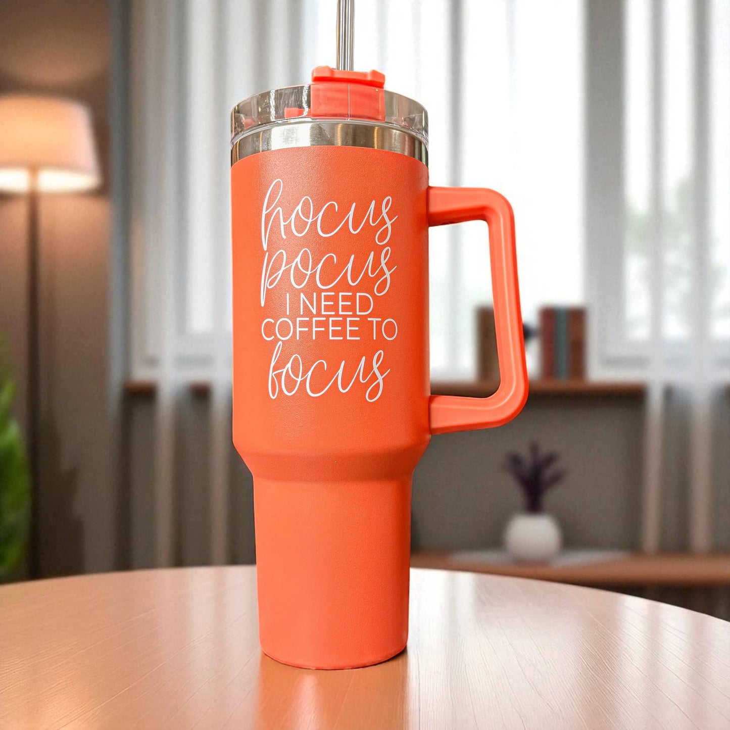 Gia Roma - Halloween Tumblers 40 oz, Hocus Pocus Coffee Mugs for Fall