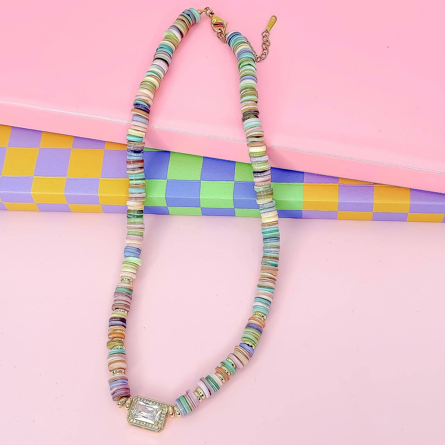 Treasure Jewels Inc. - Dream Pop Gemstone Necklace