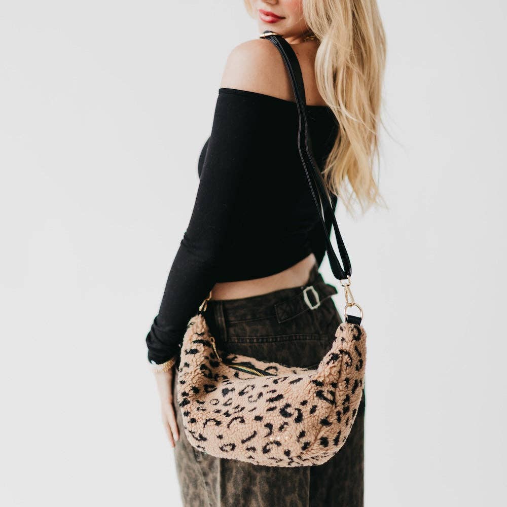 Pretty Simple - Shirley Sherpa Crossbody Bag