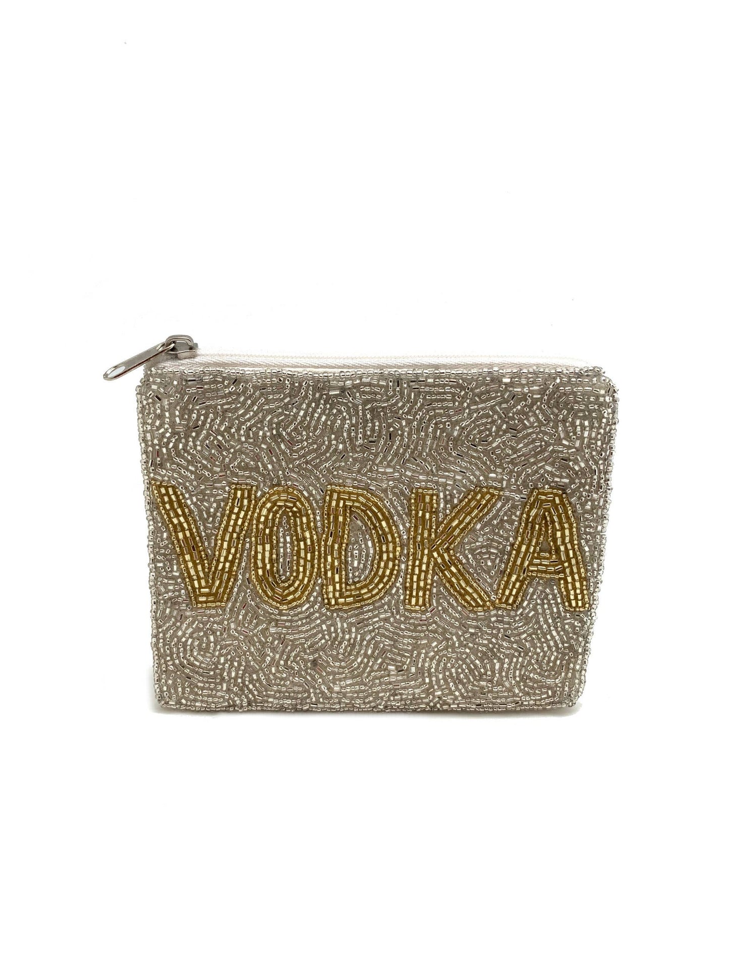 VODKA Beaded Coin Purse LAC-CP-1001