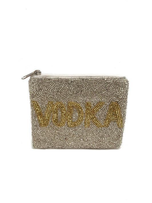 VODKA Beaded Coin Purse LAC-CP-1001