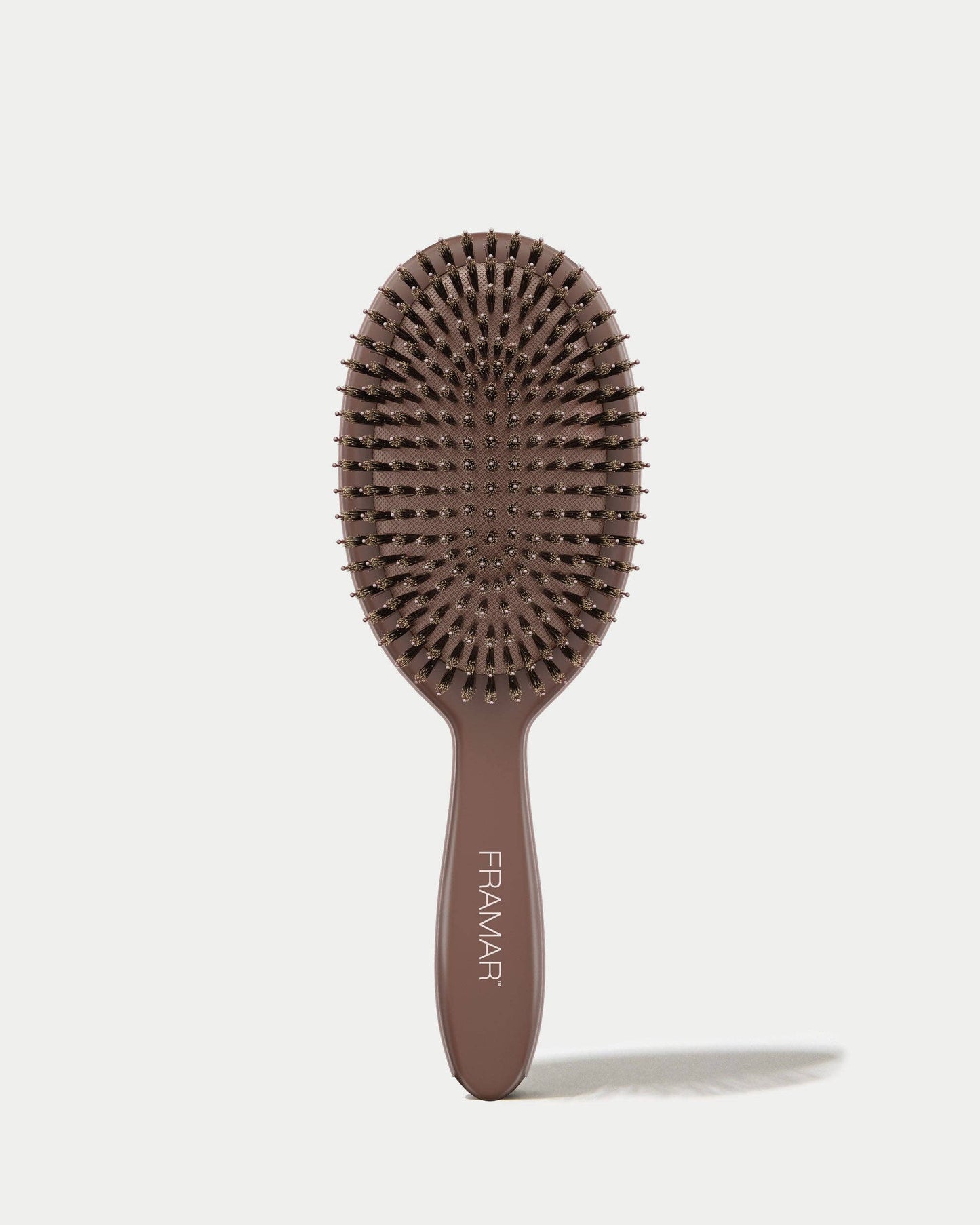 Framar Hair Brushes & Hair Accessories - FRAMAR Boar Bristle Hair Brush, Boar Brush For Hair - Brown