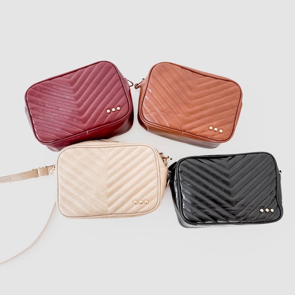 Pretty Simple - Coco Quilted Camera Crossbody Bag