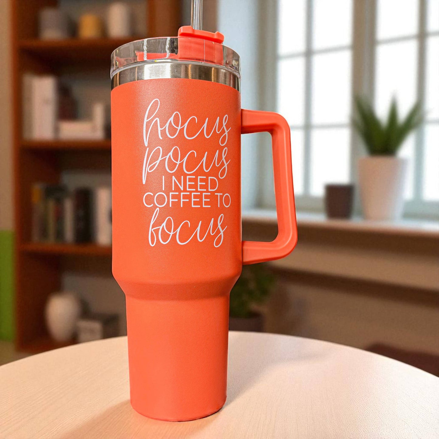 Gia Roma - Halloween Tumblers 40 oz, Hocus Pocus Coffee Mugs for Fall