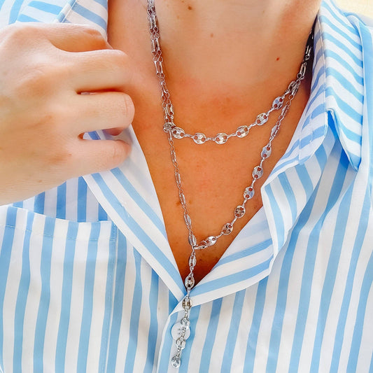 Treasure Jewels Inc. - Today is the Day Silver Necklace