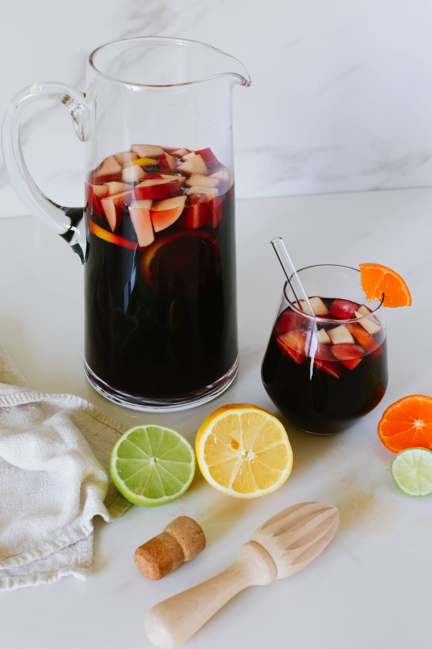 Lush Wine Mix - Sangria Wine Slushie - 8+Servings Organic Cocktails Mocktail